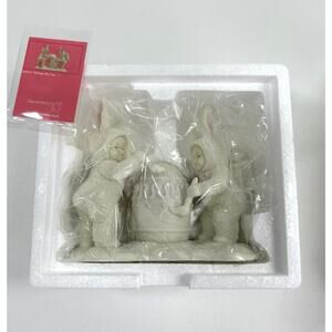 Dept 56 Springtime Stories of the Snowbunnies #2603-4 I'LL PAINT THE TOP...